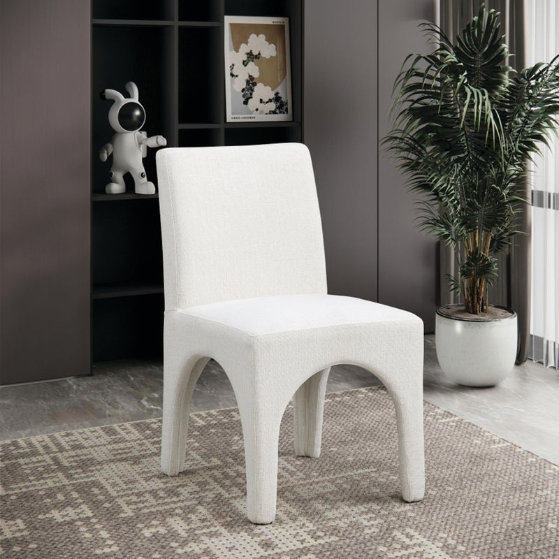 Diamond Modern Furniture Meridian Gramercy Dining Chair 753Cream-C IMAGE 8