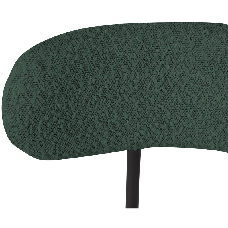 Meridian Beacon Green Boucle Fabric Stool IMAGE 7