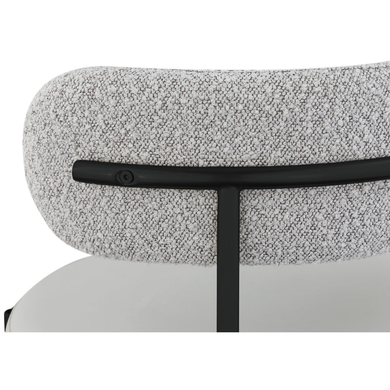 Meridian Beacon Taupe Vegan Leather Seat Stool IMAGE 7