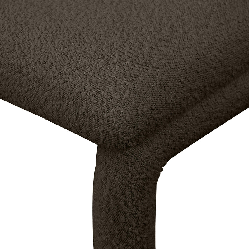 Meridian Xena Brown Boucle Fabric Accent/Dining Chair IMAGE 7