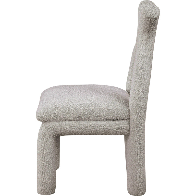 Meridian Xena Taupe Boucle Fabric Accent/Dining Chair IMAGE 6