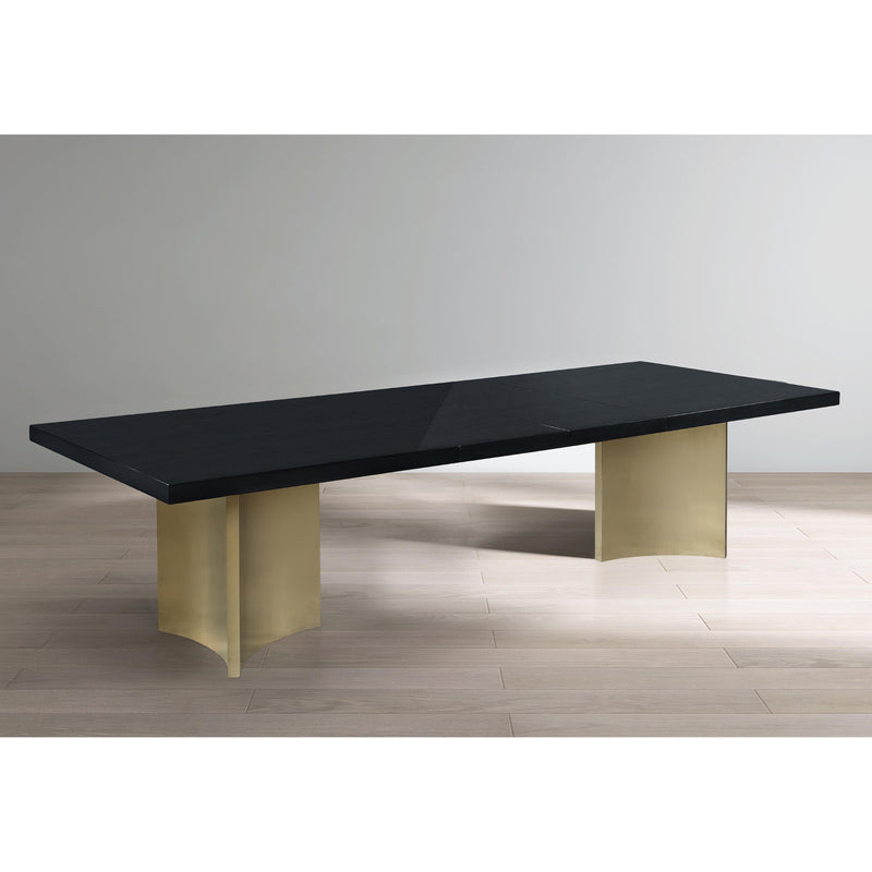 Meridian Immerse Black Dining Table (3 Boxes) IMAGE 2