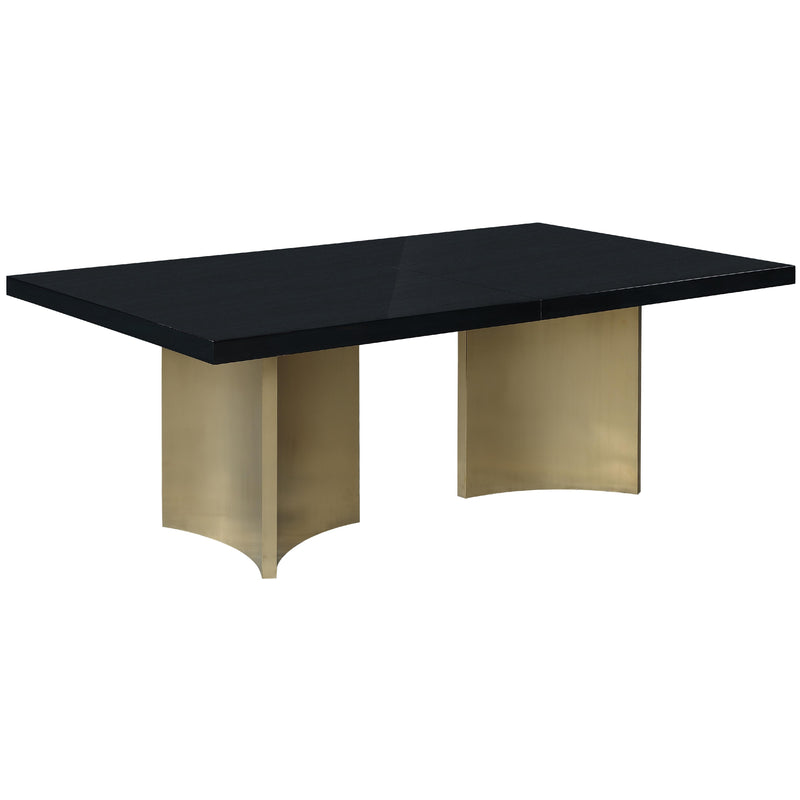 Meridian Immerse Black Dining Table (3 Boxes) IMAGE 3