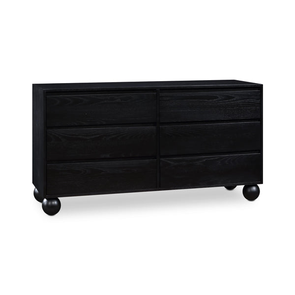 Diamond Modern Furniture Meridian Kent Dresser KentBlack-D IMAGE 1