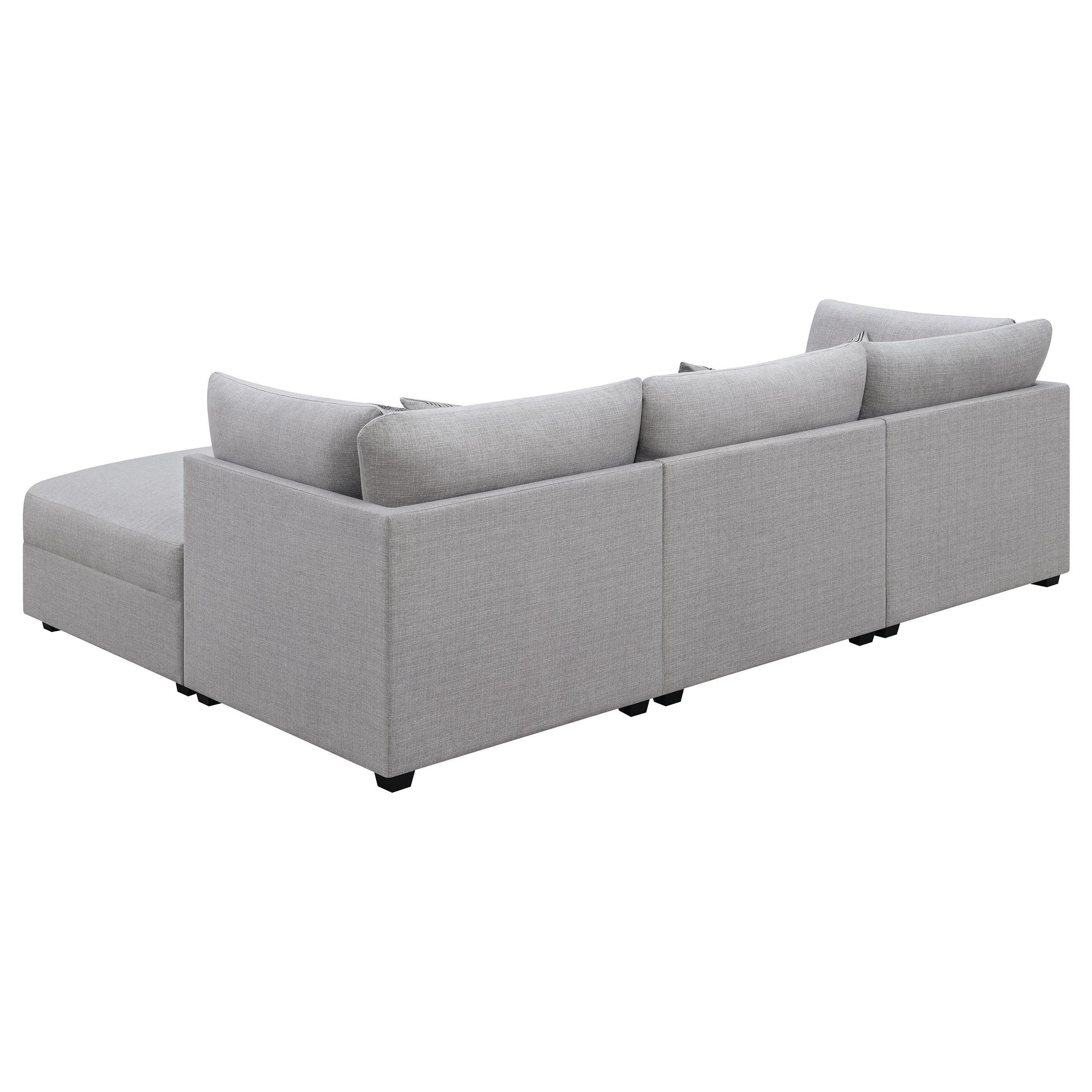 Coaster Furniture Cambria Fabric 4 pc Sectional 551511/551512/551512/551513 IMAGE 5