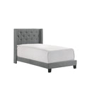 Diamond Modern Furniture CM Makayla Twin Upholstered Panel Bed 5267GY-T IMAGE 1