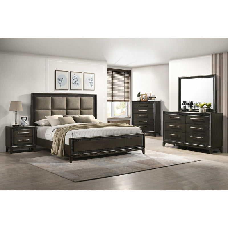 Crown Mark Saratoga 2-Drawer Nightstand B6540-2 IMAGE 2