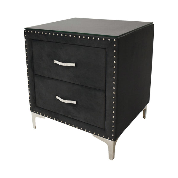 Diamond Modern Furniture CM Lucinda 2-Drawer Nightstand B9265-2N IMAGE 1