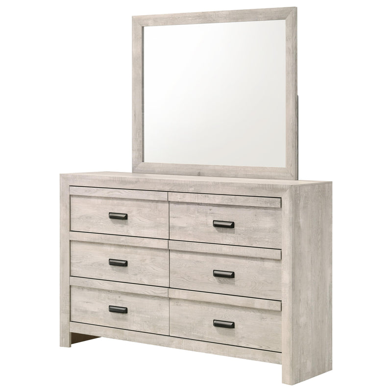 Diamond Modern Furniture CM Valor Dresser Mirror B9330-11 IMAGE 3