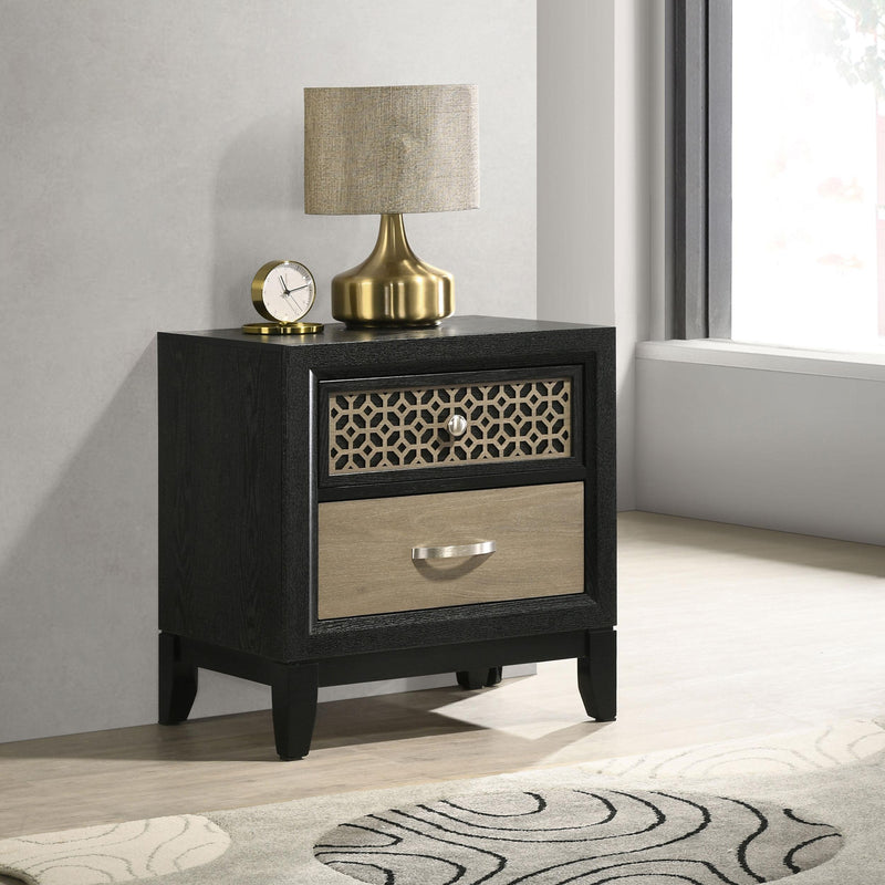 Coaster Furniture Valencia 2-Drawer Nightstand 223042 IMAGE 3