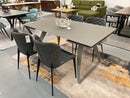 Modrest Felicia - Modern Grey & Black Dining Chair (Set of 2)