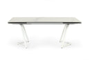 Modrest Farrell - Modern White Ceramic Extendable Dining Table