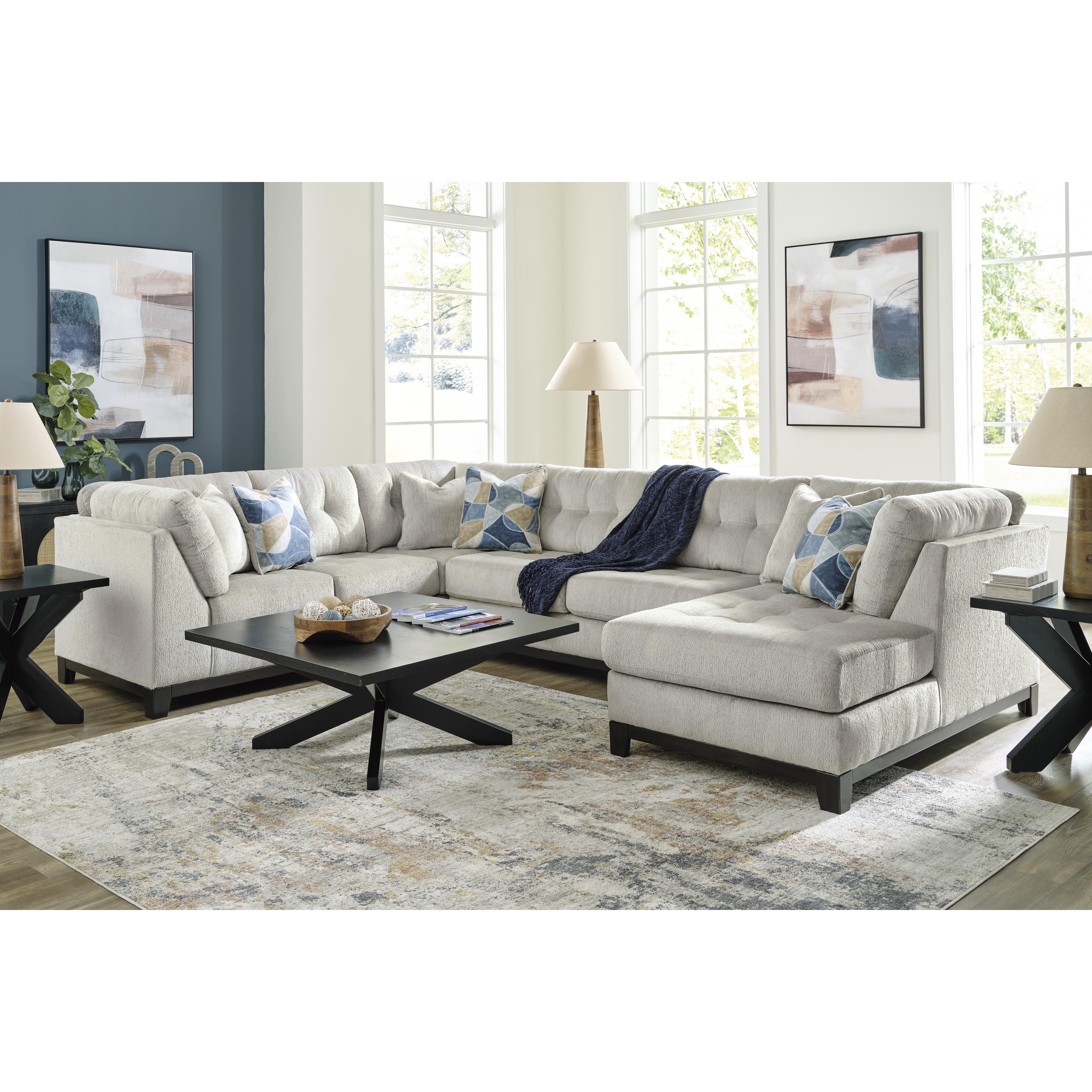 Benchcraft Maxon Place Fabric 3 pc Sectional 3300438/3300434/3300417 IMAGE 4