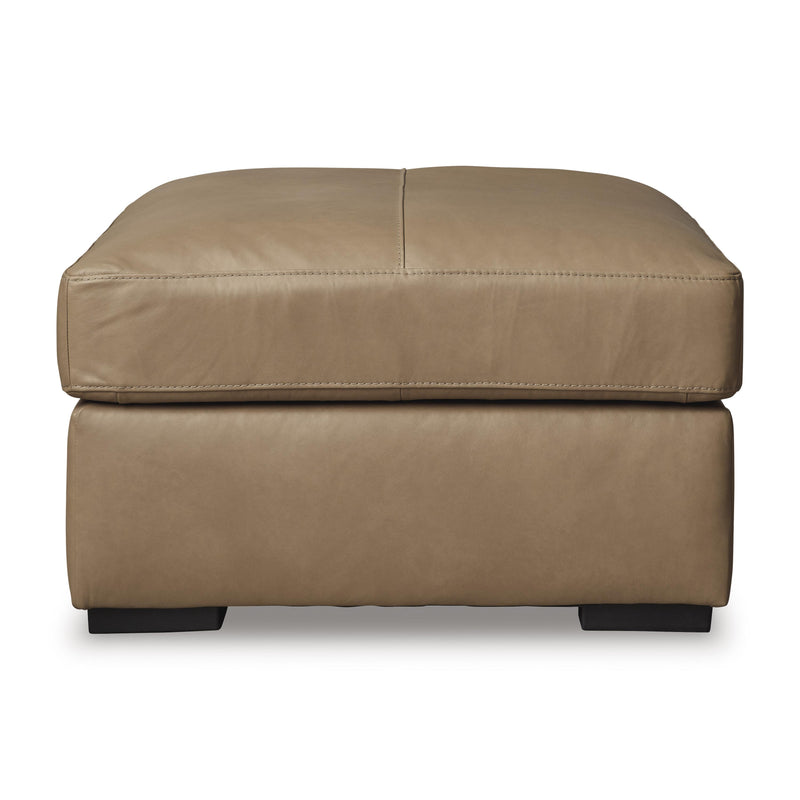 Signature Design by Ashley Bandon Leather Match Ottoman 3800608 IMAGE 2