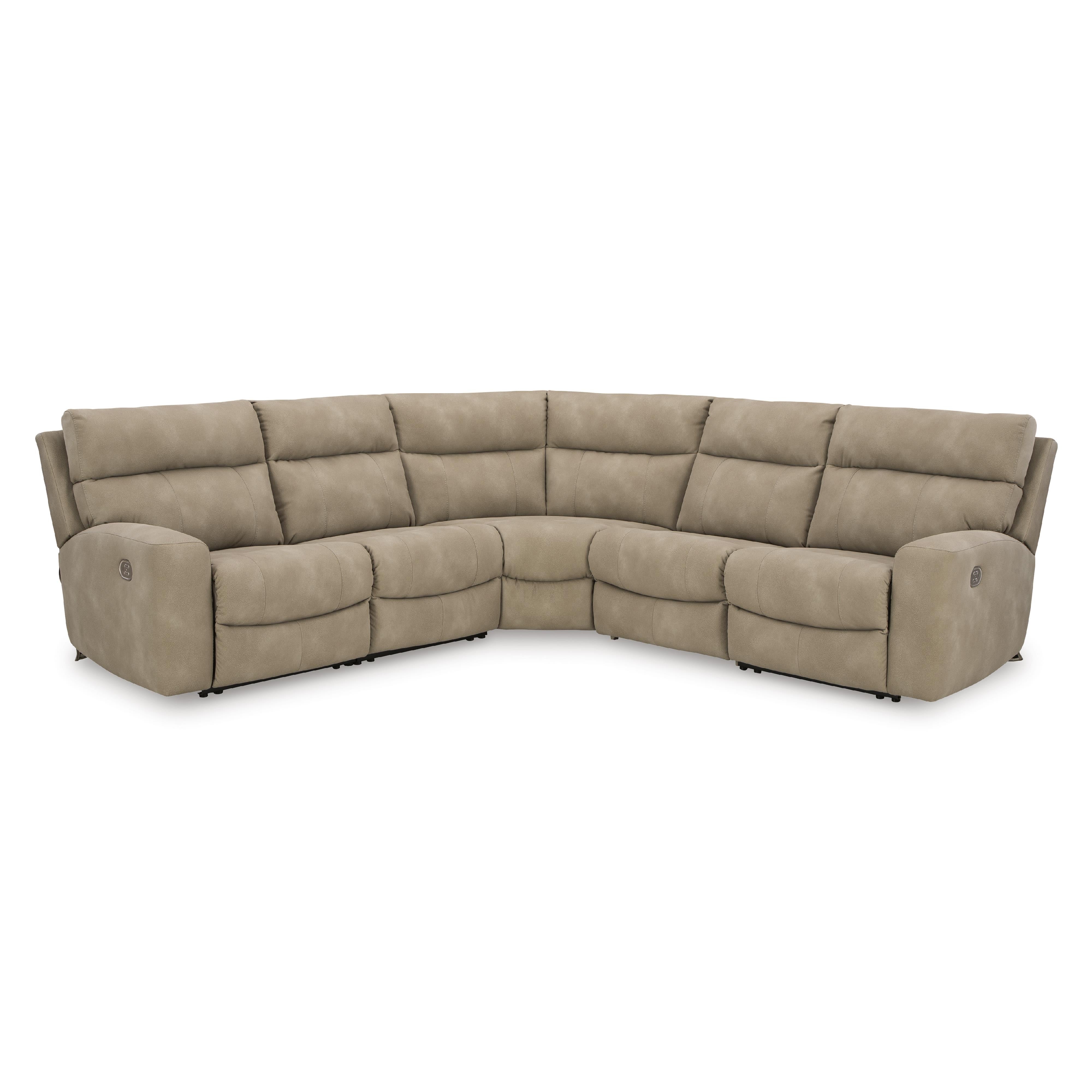 Signature Design by Ashley Next-Gen DuraPella Power Reclining Leather Look 5 pc Sectional 6100458/6100431/6100477/6100446/6100462 IMAGE 1