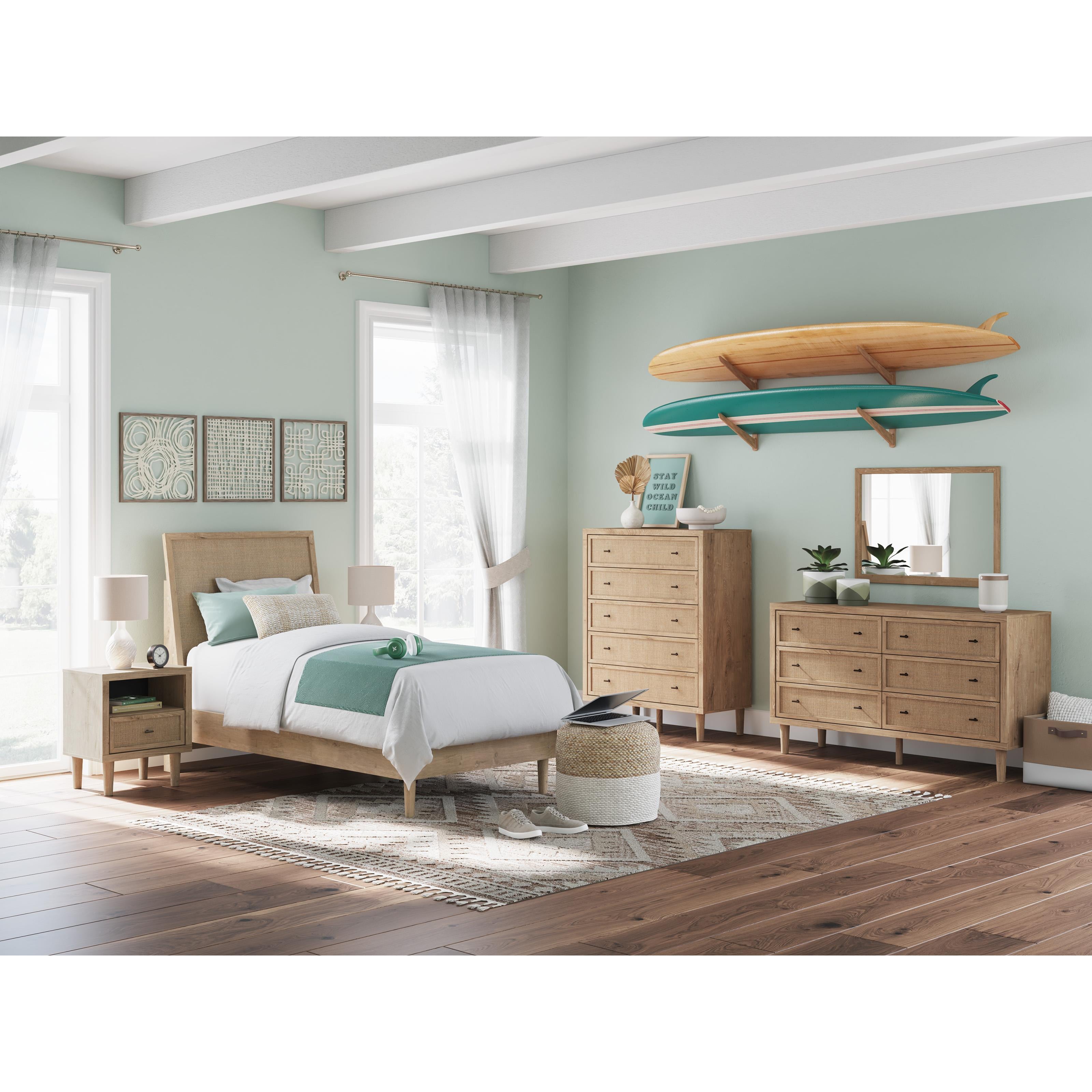 Diamond Modern Furniture Exclusive Design Cielden Dresser Mirror B1199-36 IMAGE 14