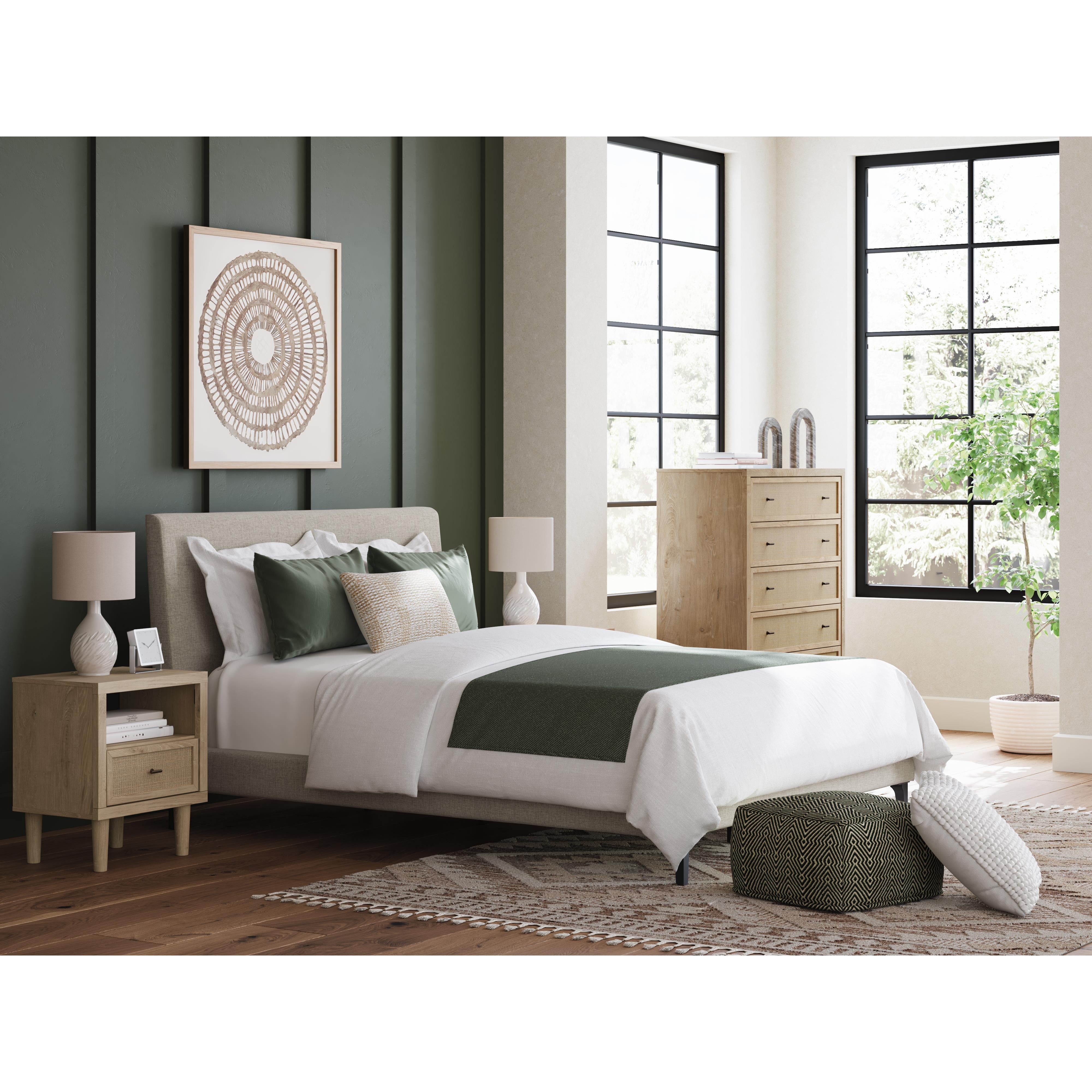 Diamond Modern Furniture Exclusive Design Cielden Queen Upholstered Platform Bed B1199-81 IMAGE 9