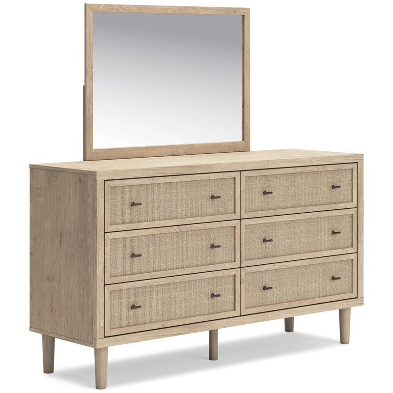 Signature Design by Ashley Cielden 6-Drawer Dresser with Mirror B1199-231/B1199-36 IMAGE 1