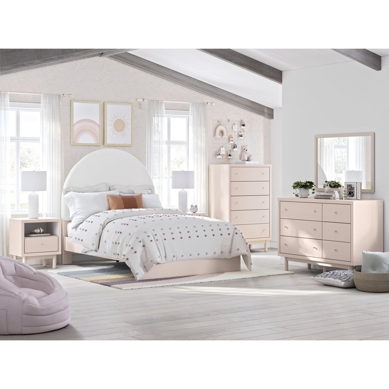 Signature Design by Ashley Wistenpine 6-Drawer Dresser with Mirror B1323-221/B1323-36 IMAGE 9