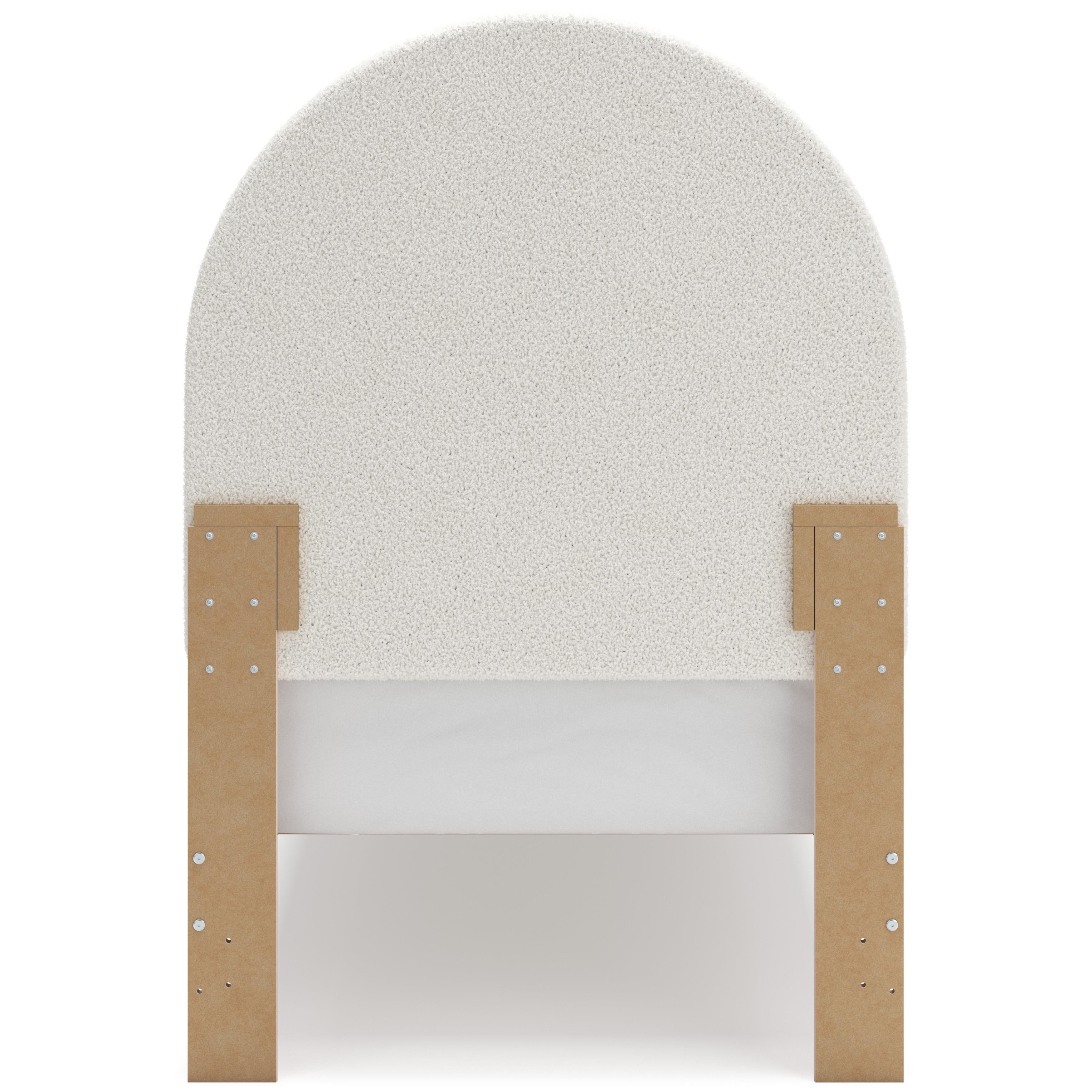 Signature Design by Ashley Wistenpine Twin Upholstered Panel Bed B1323-53/B1323-52/B1323-89/B100-11 IMAGE 4