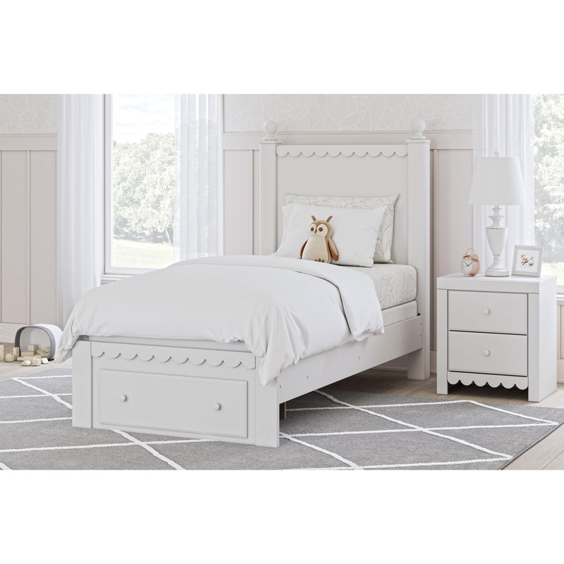 Signature Design by Ashley Mollviney Twin Panel Bed with Storage B2540-53/B2540-52S/B2540-83 IMAGE 7