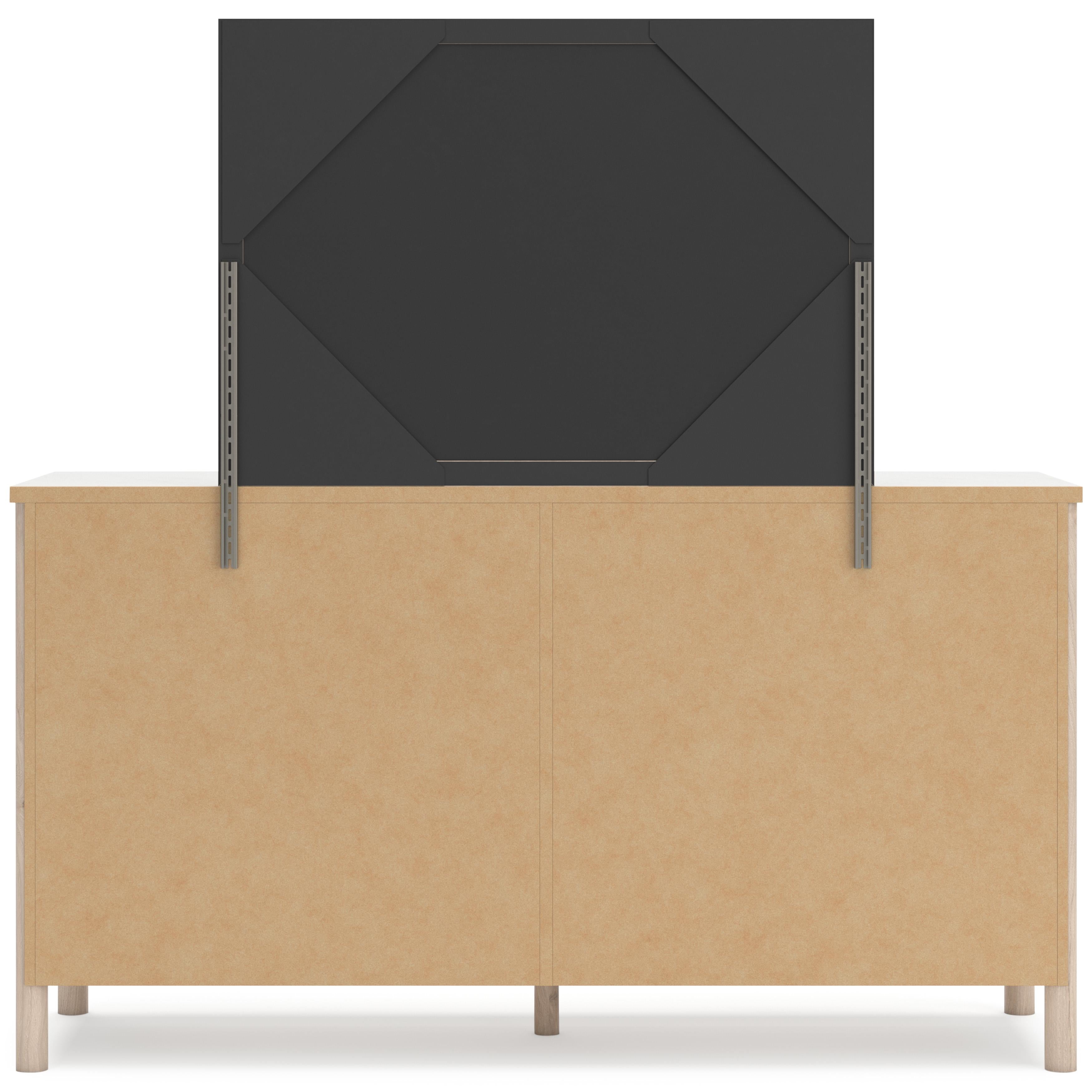 Signature Design by Ashley Cadmori 6-Drawer Dresser with Mirror B2615-231/B2615-36 IMAGE 5