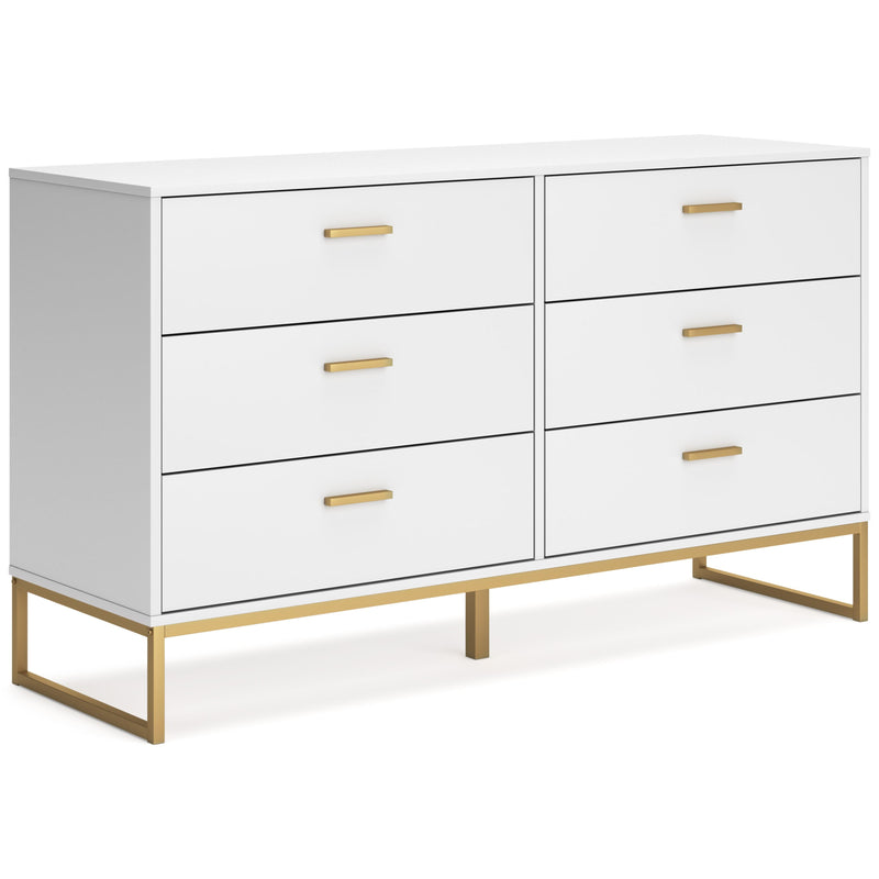 Diamond Modern Furniture Exclusive Design Socalle 6-Drawer Dresser EB1867-231 IMAGE 1