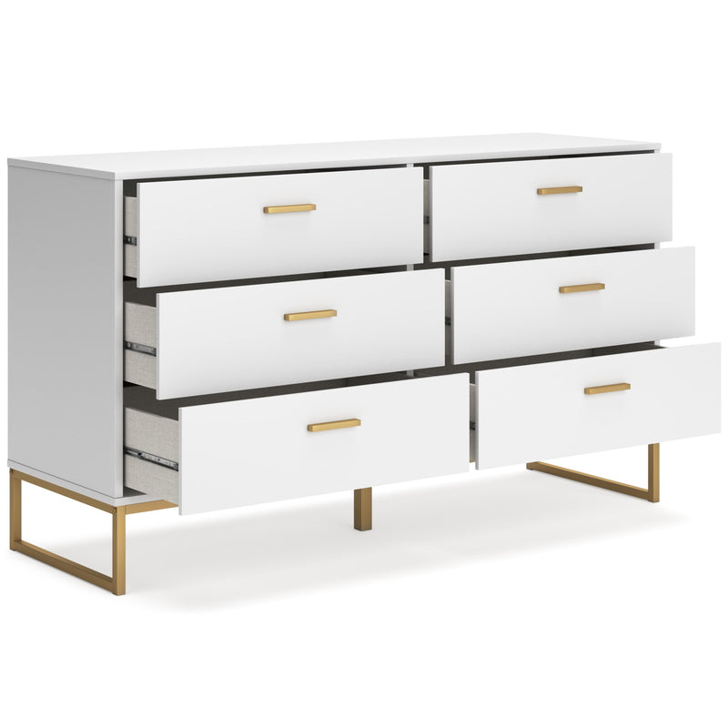 Diamond Modern Furniture Exclusive Design Socalle 6-Drawer Dresser EB1867-231 IMAGE 2