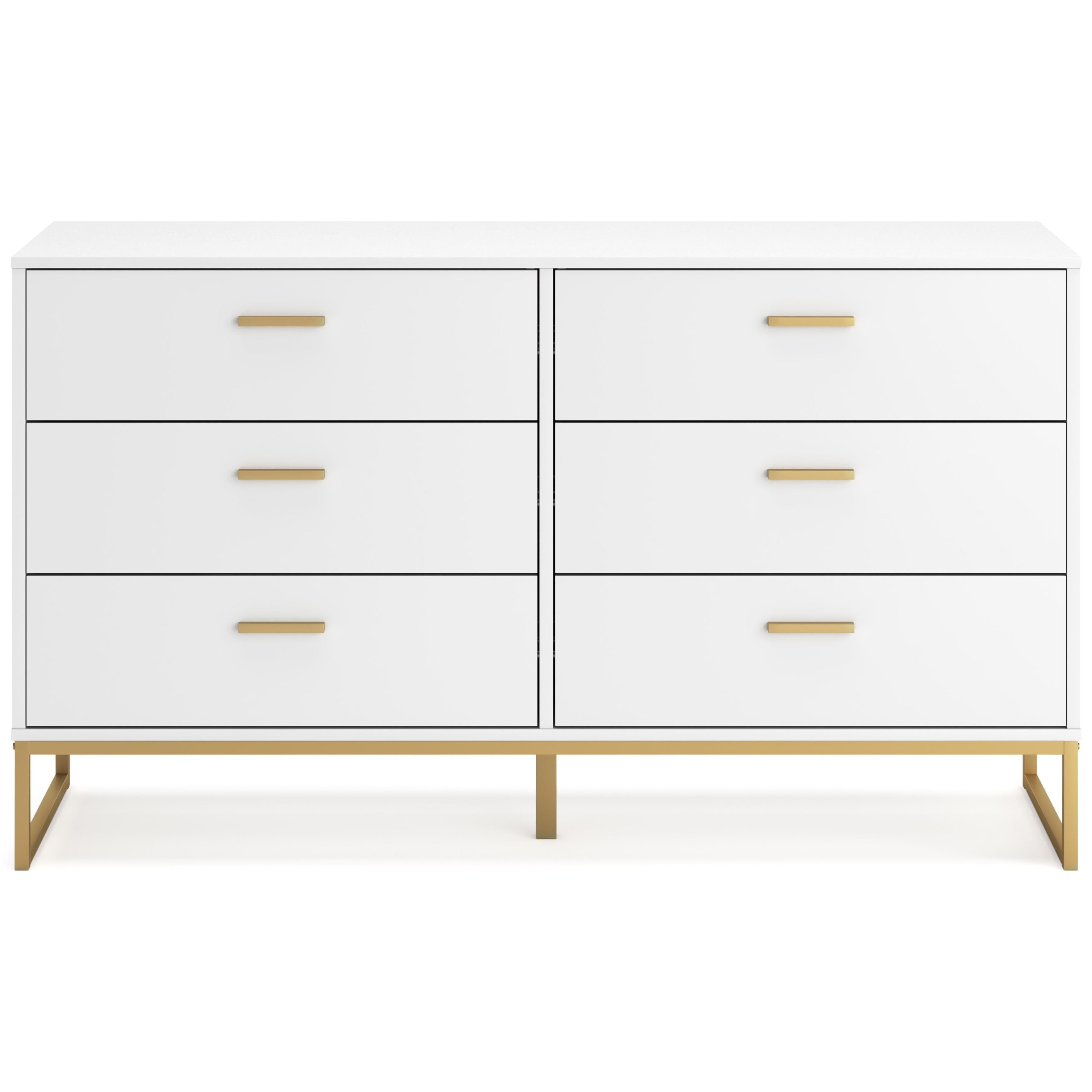Diamond Modern Furniture Exclusive Design Socalle 6-Drawer Dresser EB1867-231 IMAGE 3