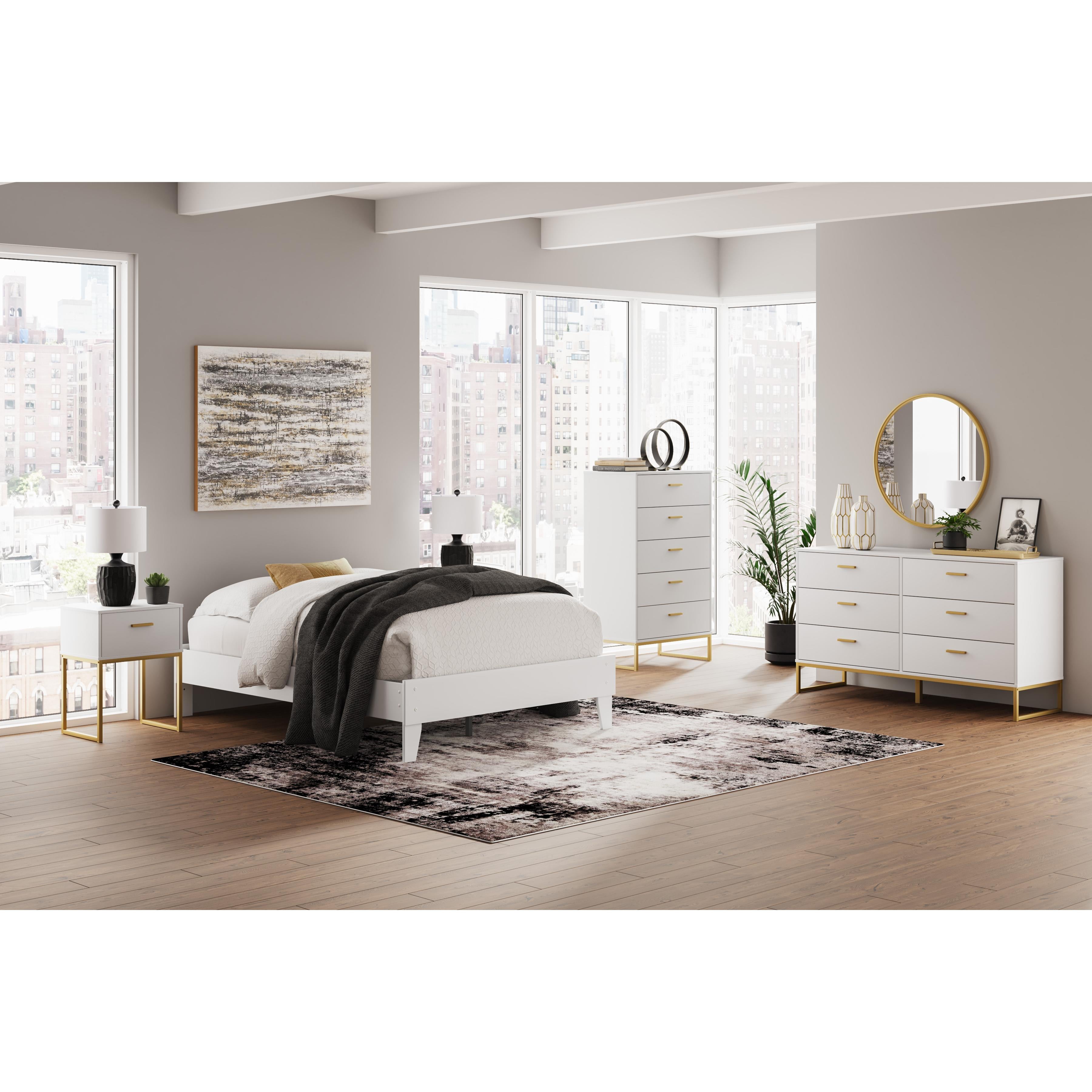 Diamond Modern Furniture Exclusive Design Socalle 5-Drawer Chest EB1867-245 IMAGE 10