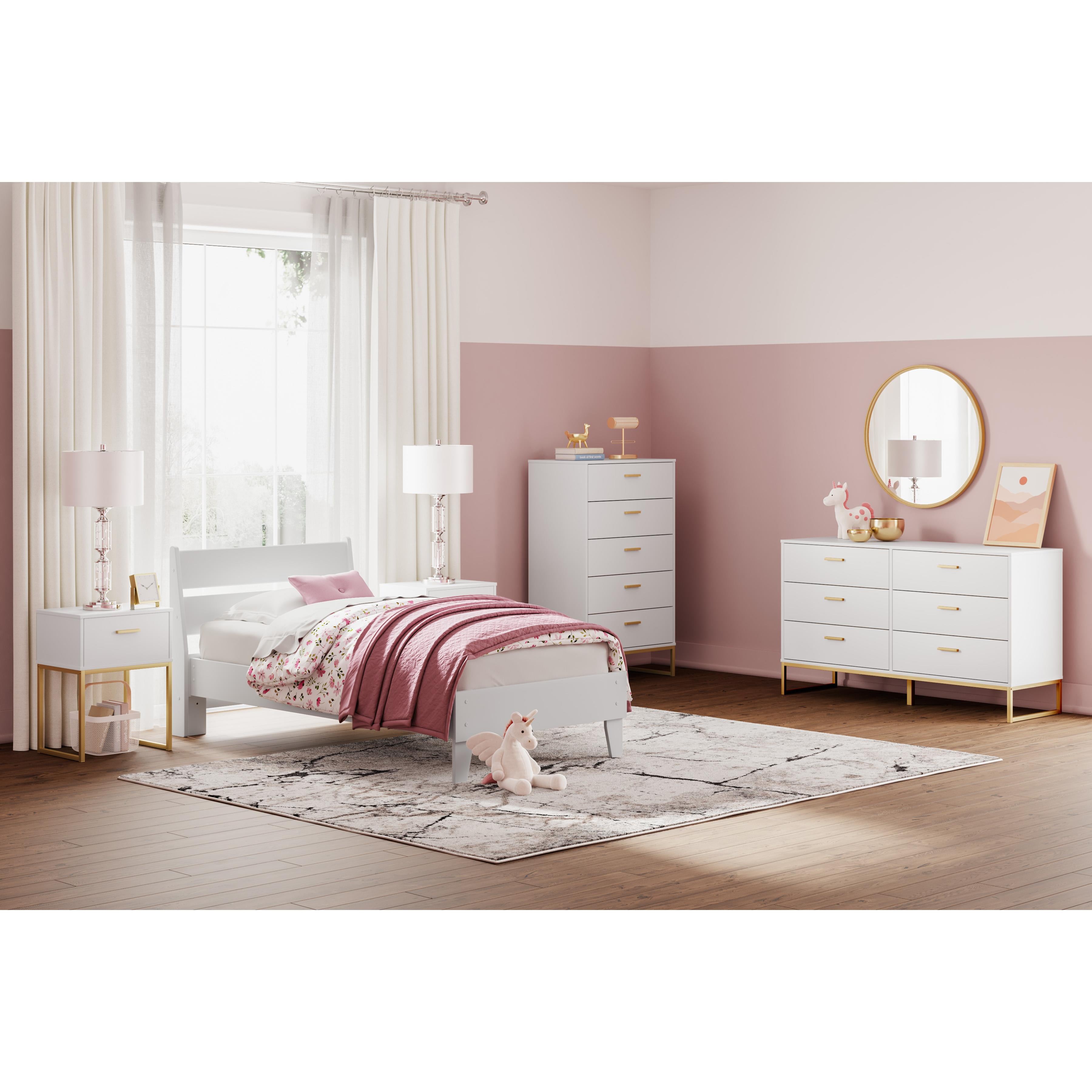 Diamond Modern Furniture Exclusive Design Socalle 5-Drawer Chest EB1867-245 IMAGE 12