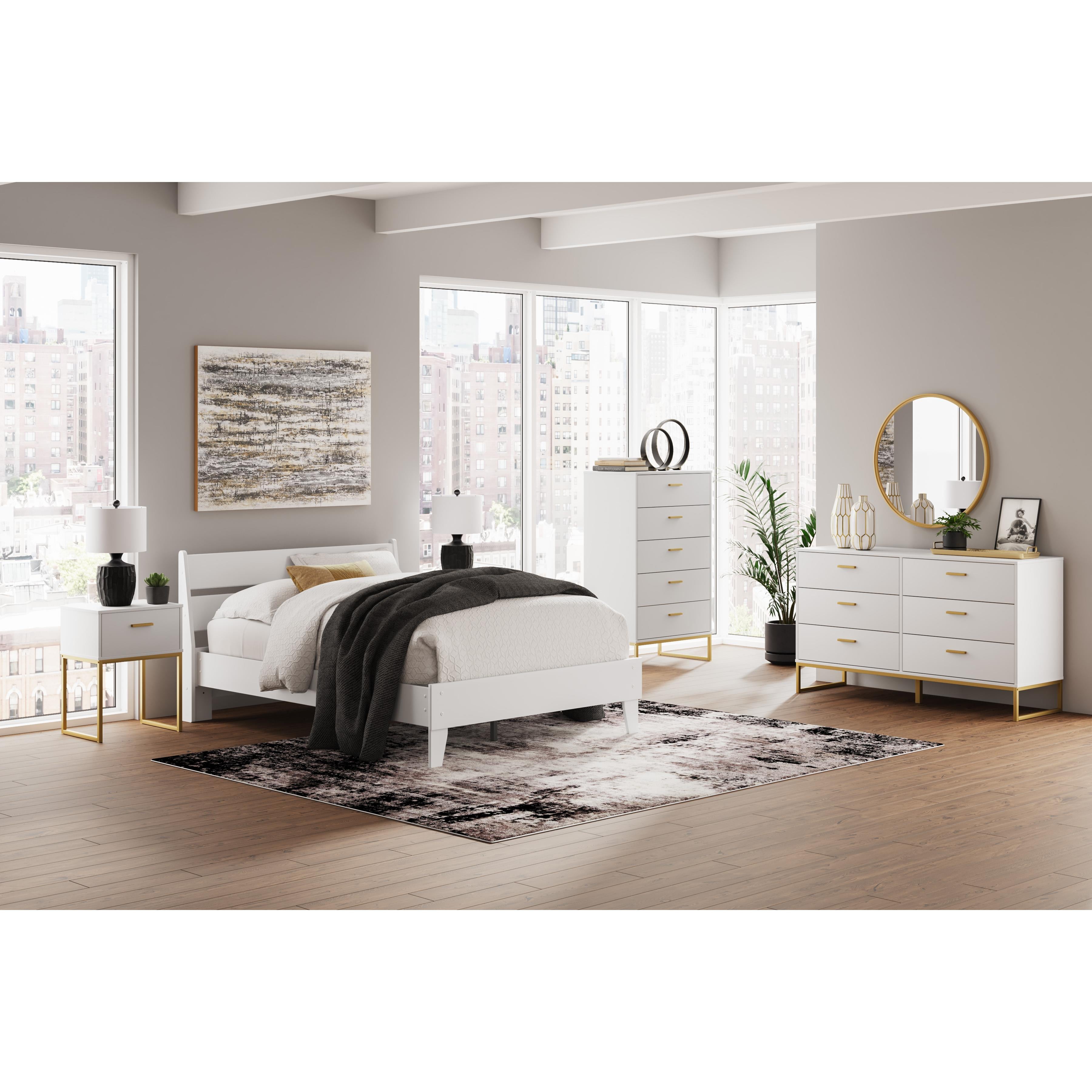 Diamond Modern Furniture Exclusive Design Socalle 5-Drawer Chest EB1867-245 IMAGE 14