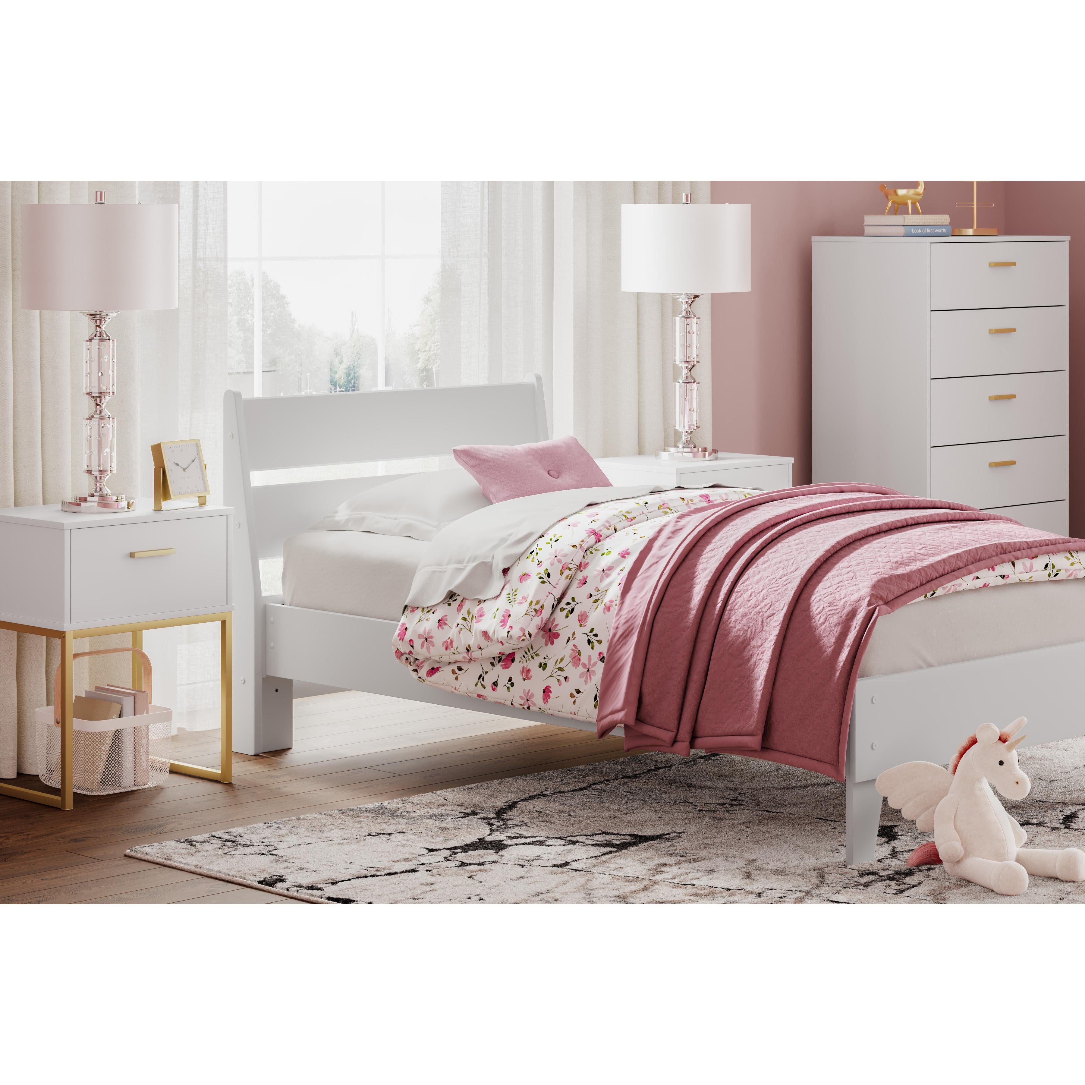 Diamond Modern Furniture Exclusive Design Socalle 1-Drawer Nightstand EB1867-291 IMAGE 12