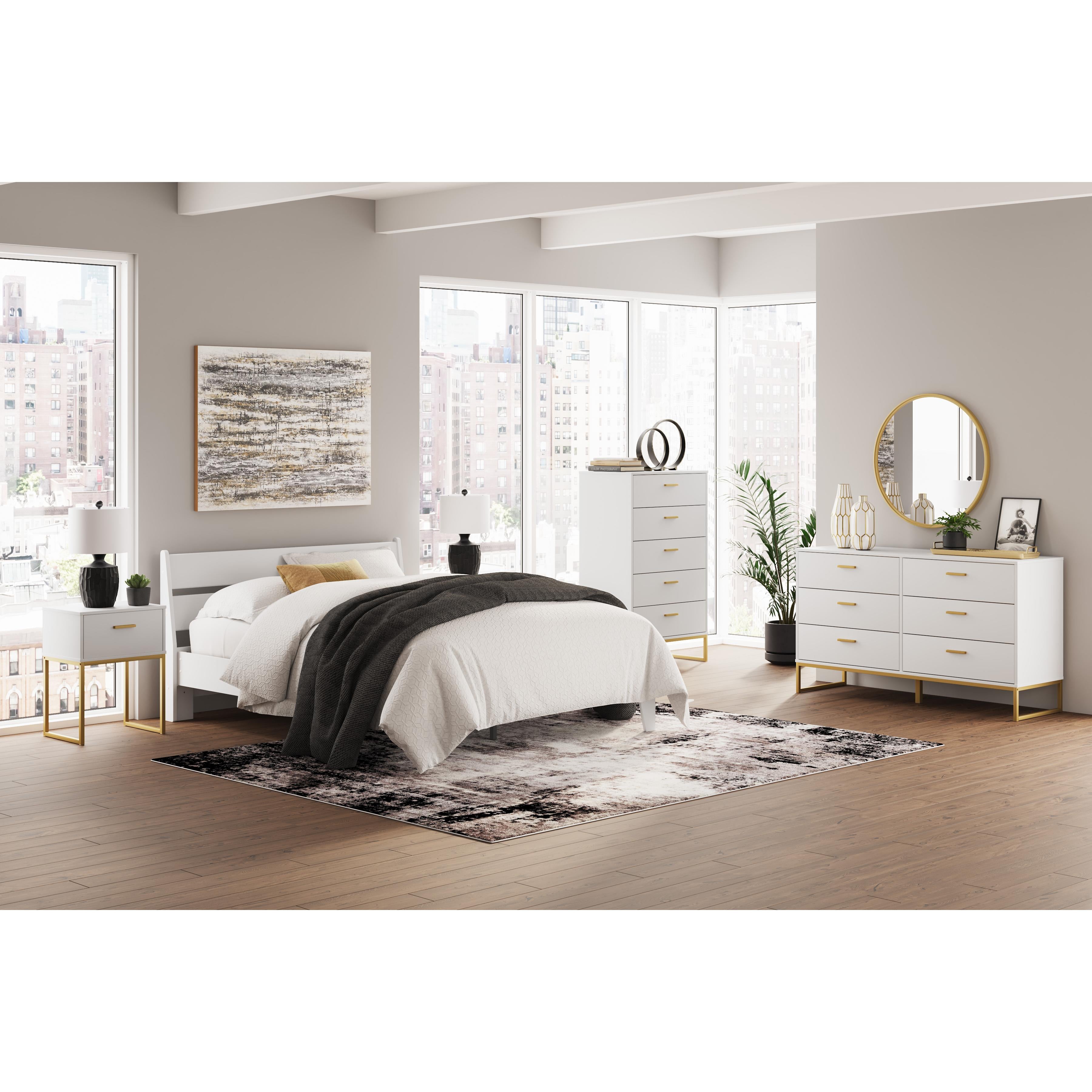 Diamond Modern Furniture Exclusive Design Socalle 1-Drawer Nightstand EB1867-291 IMAGE 15