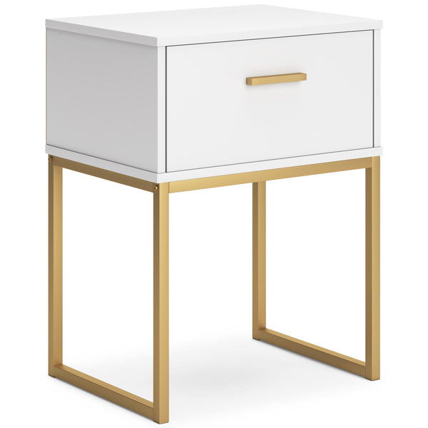 Diamond Modern Furniture Exclusive Design Socalle 1-Drawer Nightstand EB1867-291 IMAGE 1