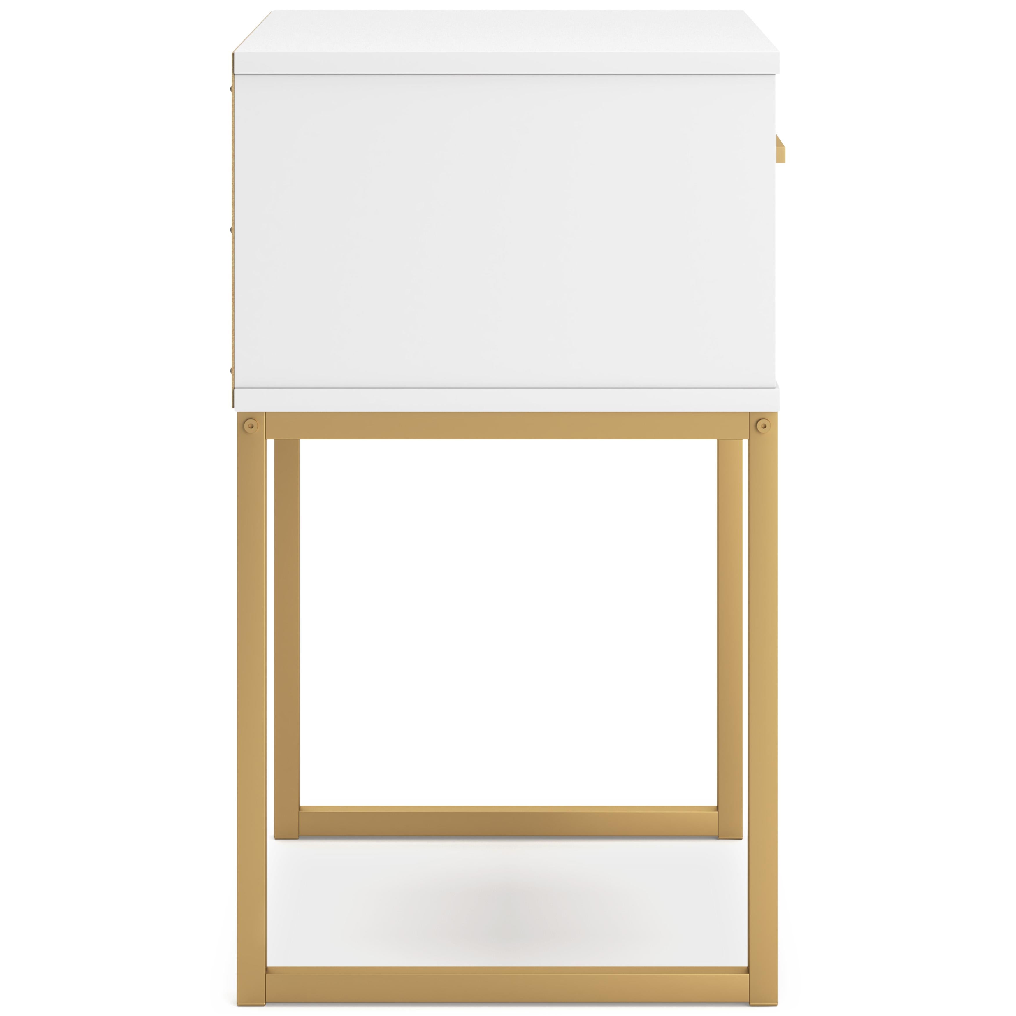 Diamond Modern Furniture Exclusive Design Socalle 1-Drawer Nightstand EB1867-291 IMAGE 4