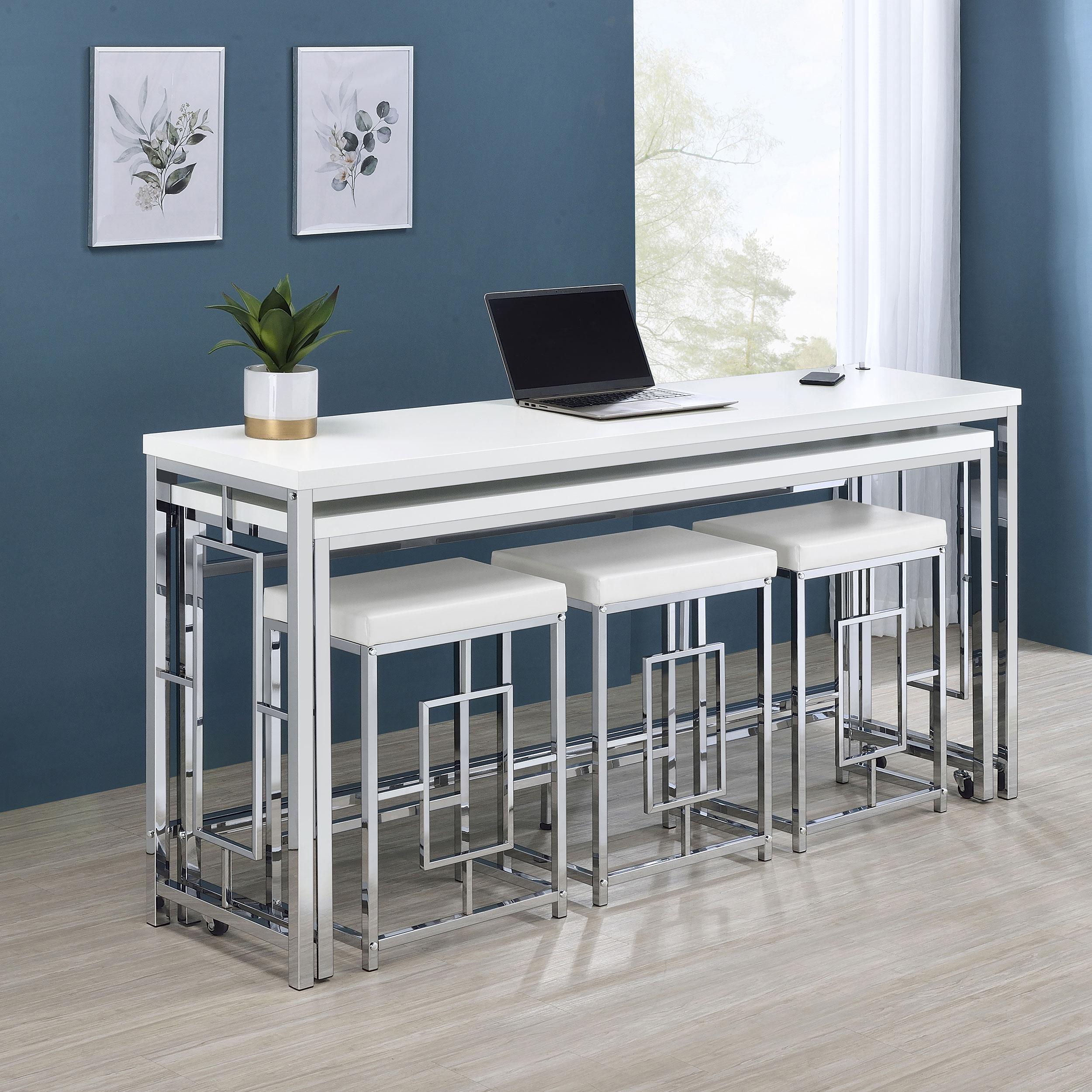 Coaster Furniture Jackson 5 pc Counter Height Dinette 182715 IMAGE 2