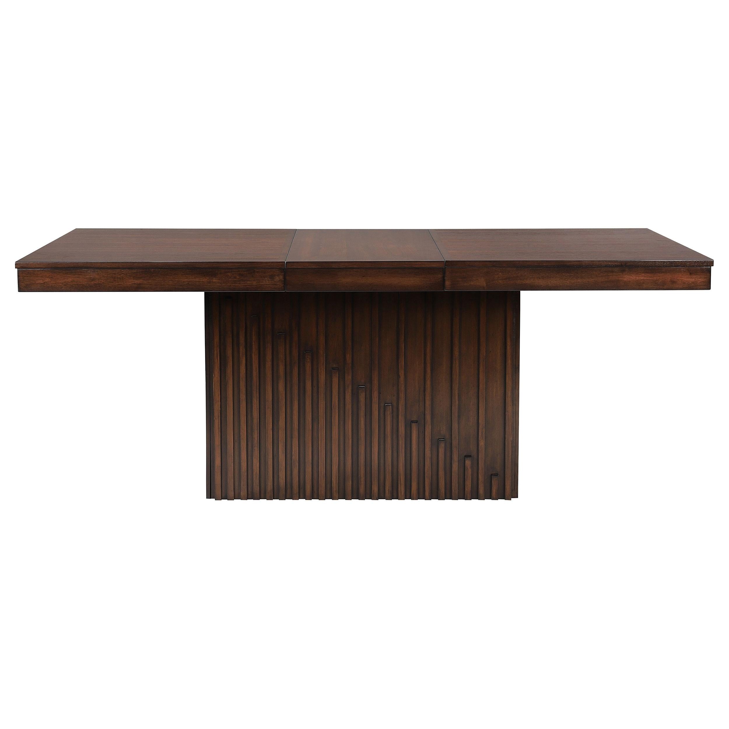 Coaster Furniture Briarwoord Dining Table with Pedestal Base 182991 IMAGE 4