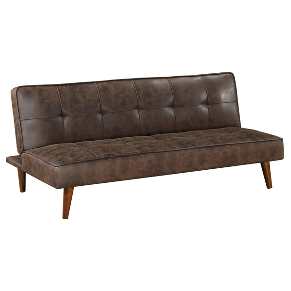 Diamond Modern Furniture Exclusive Jenson Leather Look Sofabed 360237 IMAGE 1