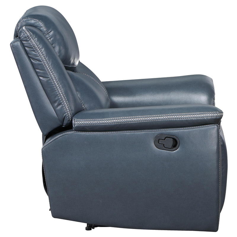 Coaster Furniture Sloane Leather Look Recliner 610273 IMAGE 6