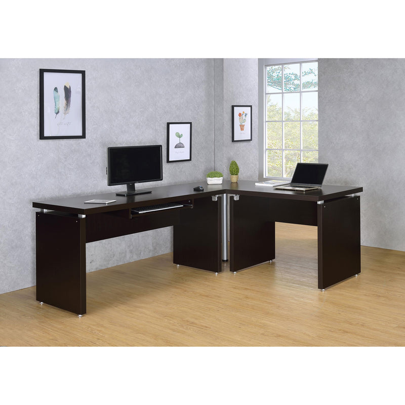 Diamond Modern Furniture COA Office Desks L-Shaped Desks 800891L IMAGE 11