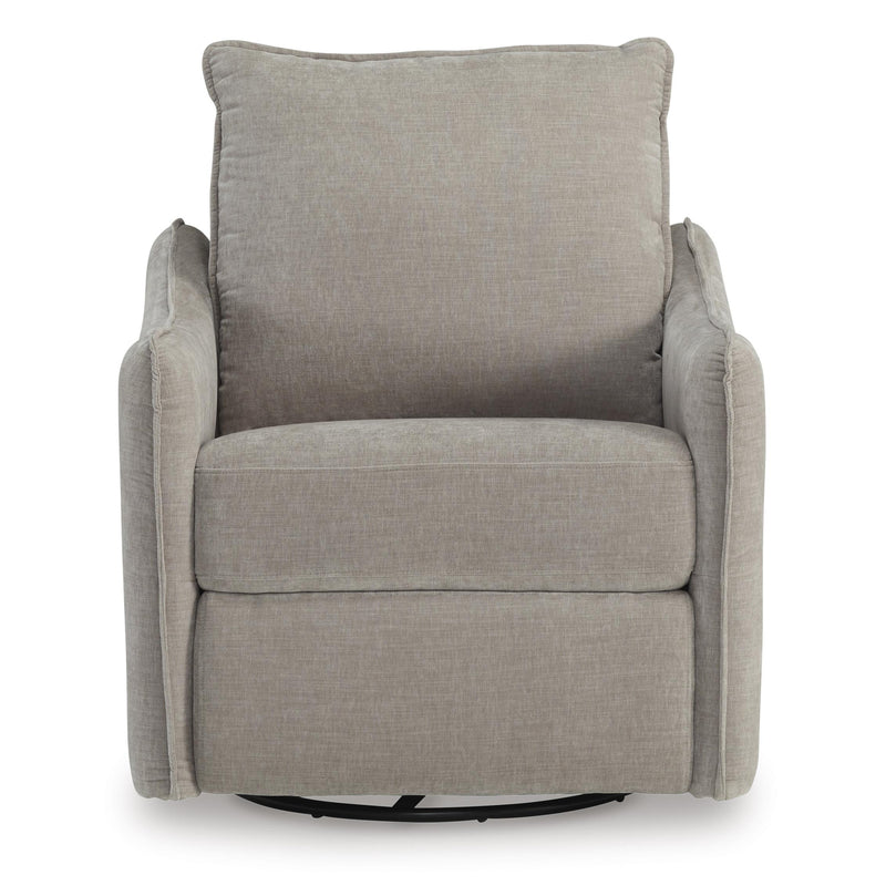 Signature Design by Ashley McBurg Power Swivel Fabric Recliner 4480228 IMAGE 3