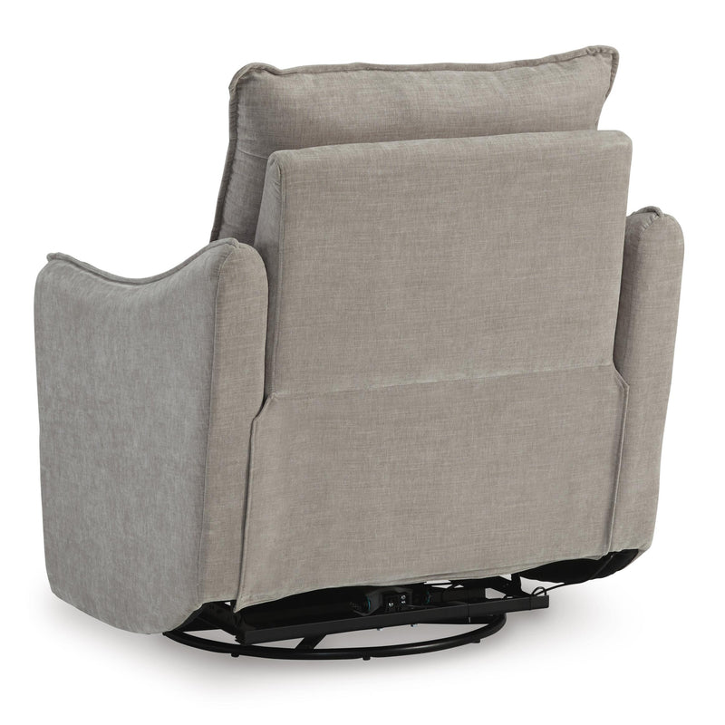 Signature Design by Ashley McBurg Power Swivel Fabric Recliner 4480228 IMAGE 6