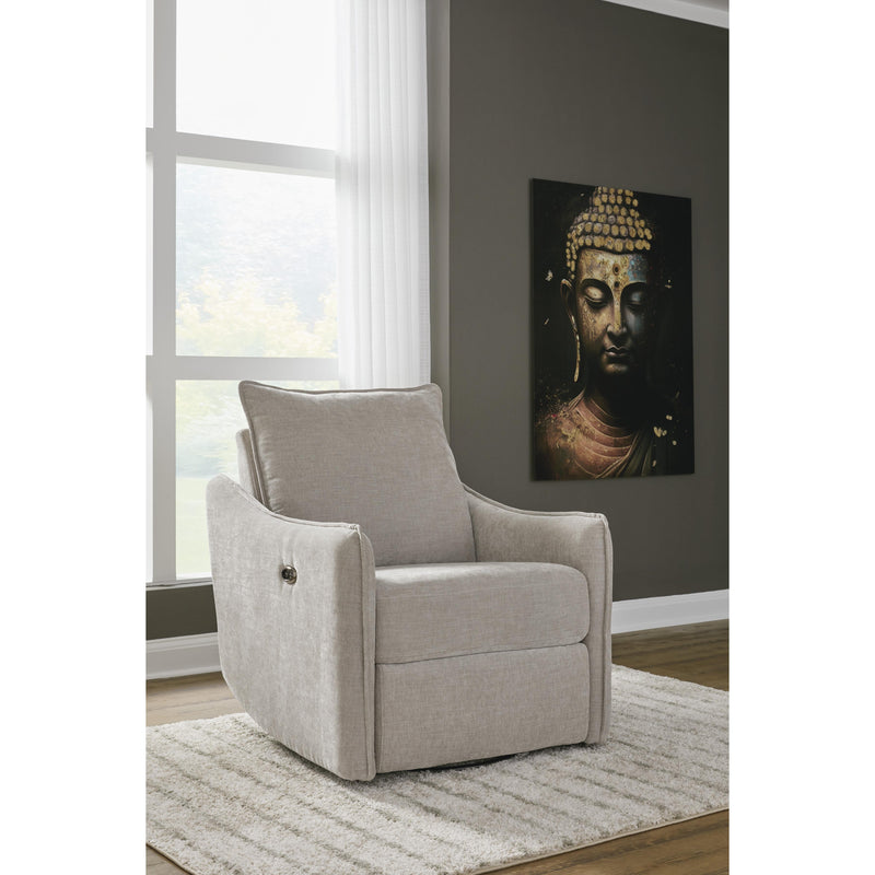 Signature Design by Ashley McBurg Power Swivel Fabric Recliner 4480228 IMAGE 7