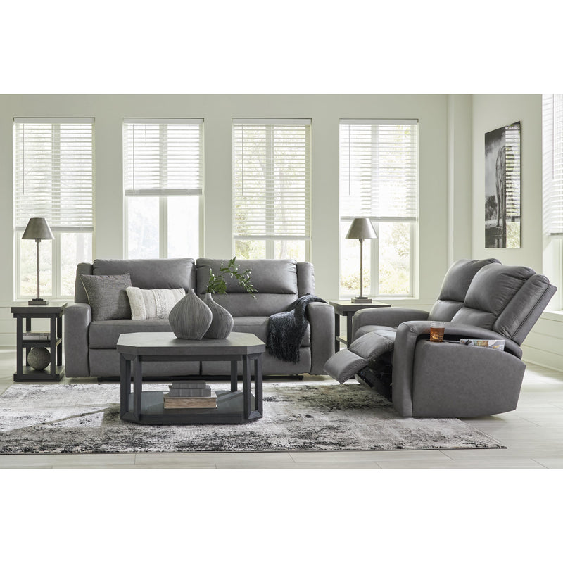 Benchcraft Brixworth Reclining Leather Look Sofa 6910681 IMAGE 10