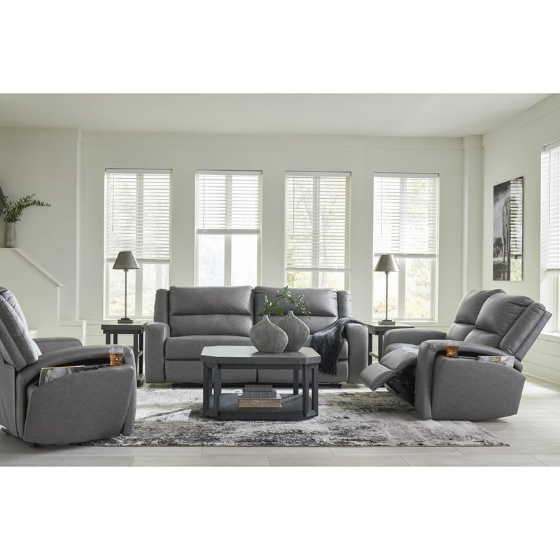 Benchcraft Brixworth Reclining Leather Look Sofa 6910681 IMAGE 11