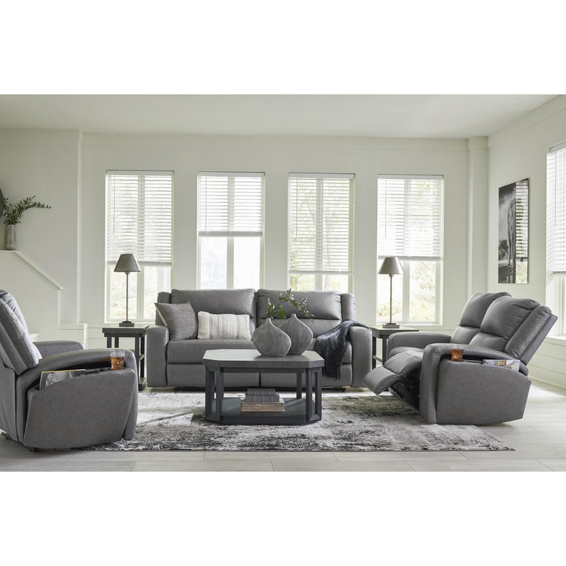 Benchcraft Brixworth Reclining Leather Look Sofa 6910681 IMAGE 12