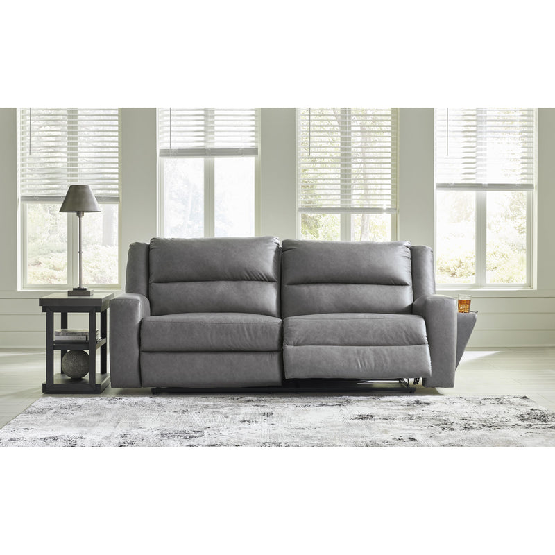 Benchcraft Brixworth Reclining Leather Look Sofa 6910681 IMAGE 7