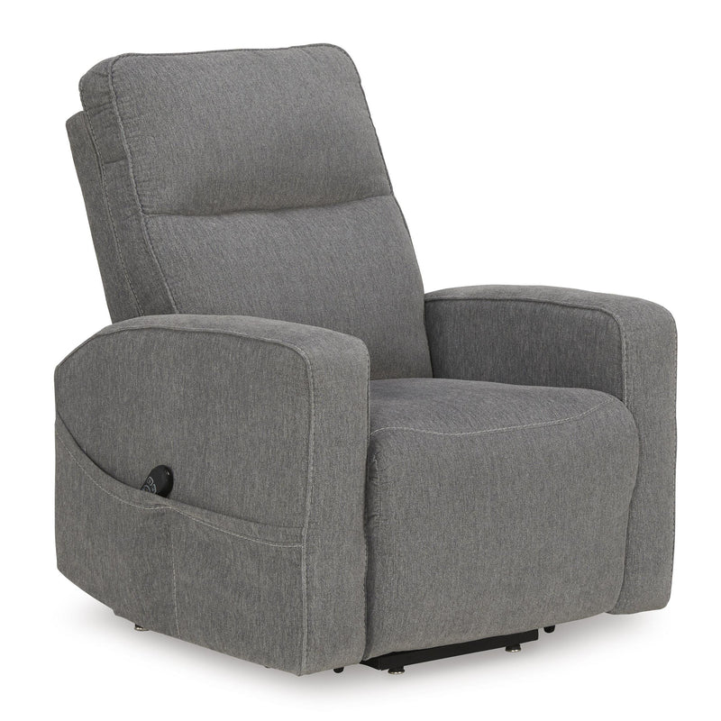 Signature Design by Ashley Starganza Power Fabric Recliner 9370412 IMAGE 1