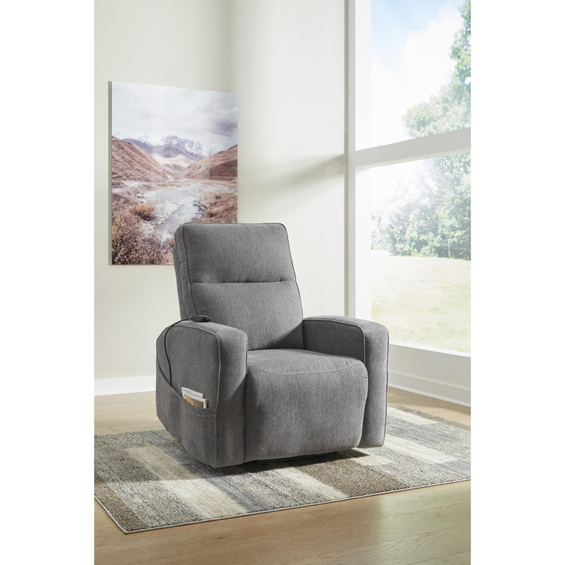 Signature Design by Ashley Starganza Power Fabric Recliner 9370412 IMAGE 8